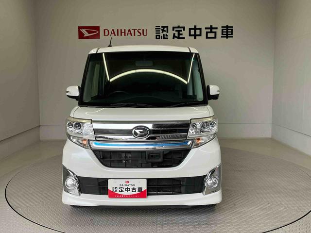 タントカスタムＲＳ　トップエディションＳＡスマートアシスト搭載　両側電動スライドドア　バックカメラ付き　オートエアコン　オートライト　キーフリー　アイドリングストップ　ＡＢＳ（熊本県）の中古車