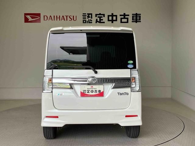 タントカスタムＲＳ　トップエディションＳＡスマートアシスト搭載　両側電動スライドドア　バックカメラ付き　オートエアコン　オートライト　キーフリー　アイドリングストップ　ＡＢＳ（熊本県）の中古車