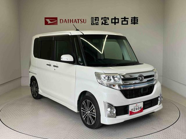 タントカスタムＲＳ　トップエディションＳＡスマートアシスト搭載　両側電動スライドドア　バックカメラ付き　オートエアコン　オートライト　キーフリー　アイドリングストップ　ＡＢＳ（熊本県）の中古車