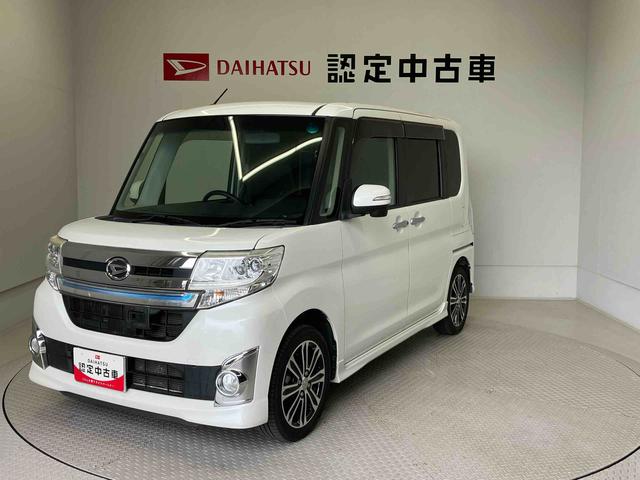 タントカスタムＲＳ　トップエディションＳＡスマートアシスト搭載　両側電動スライドドア　バックカメラ付き　オートエアコン　オートライト　キーフリー　アイドリングストップ　ＡＢＳ（熊本県）の中古車