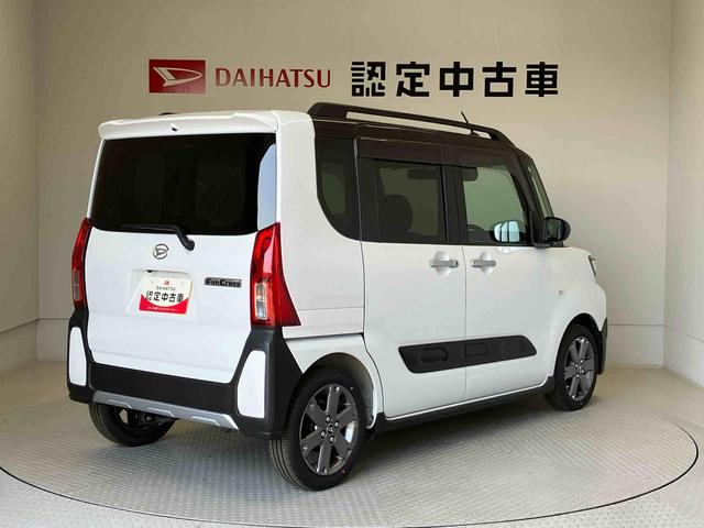タントファンクロスターボスマートアシスト搭載　後席両側電動スライドドア　バックカメラ付き　オートエアコン　オートライト　キーフリー　アイドリングストップ　ＡＢＳ（熊本県）の中古車