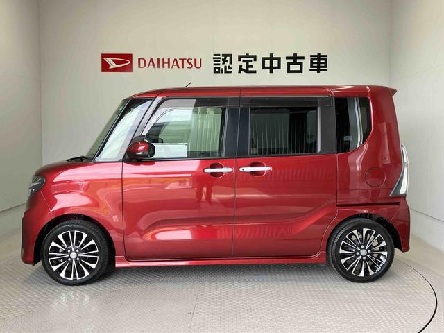 タントカスタムＲＳスマートアシスト搭載　後席両側電動スライドドア　バックカメラ付き　オートエアコン　オートライト　キーフリー　アイドリングストップ　ＡＢＳ（熊本県）の中古車