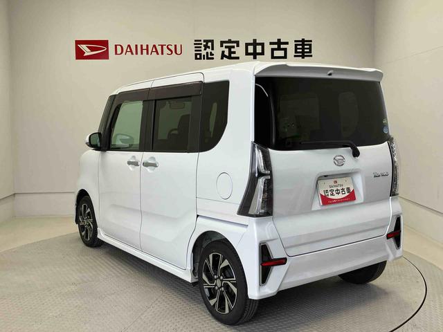 タントカスタムＸセレクションスマートアシスト搭載　後席両側電動スライドドア　バックカメラ付き　オートエアコン　オートライト　キーフリー　アイドリングストップ　ＡＢＳ（熊本県）の中古車