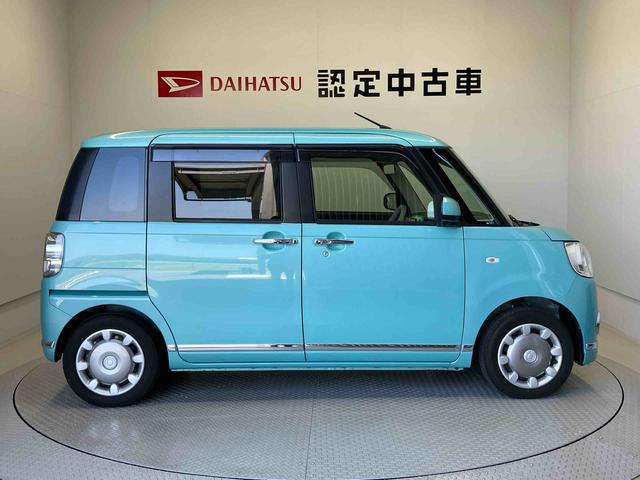 ムーヴキャンバスＧメイクアップリミテッド　ＳＡIIIスマートアシスト搭載　パノラマモニター対応　後席両側電動スライドドア　オートエアコン　オートライト　キーフリー　アイドリングストップ　ＡＢＳ　電動ドアミラー（熊本県）の中古車