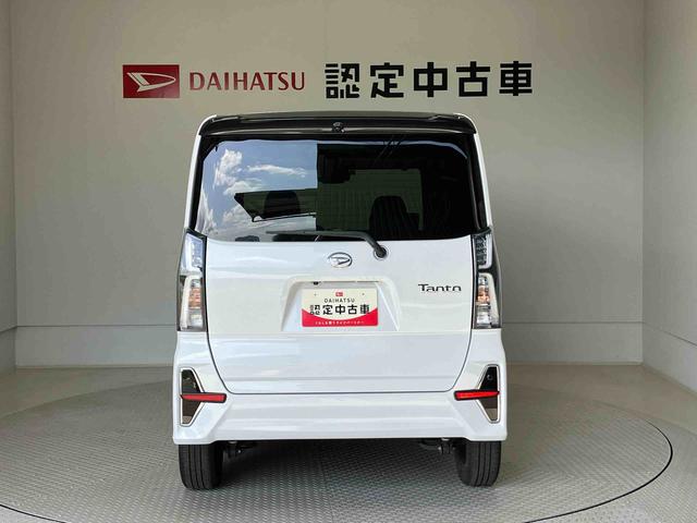 タントカスタムＲＳスタイルセレクションスマートアシスト搭載　後席両側電動スライドドア　パノラマモニター対応　オートエアコン　オートライト　キーフリー　アイドリングストップ　ＡＢＳ（熊本県）の中古車