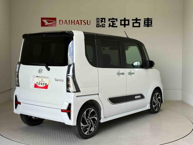 タントカスタムＲＳスタイルセレクションスマートアシスト搭載　後席両側電動スライドドア　パノラマモニター対応　オートエアコン　オートライト　キーフリー　アイドリングストップ　ＡＢＳ（熊本県）の中古車