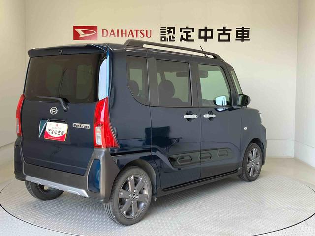 タントファンクロスターボスマートアシスト搭載　後席両側電動スライドドア　パノラマモニター対応　オートエアコン　オートライト　キーフリー　アイドリングストップ　ＡＢＳ（熊本県）の中古車