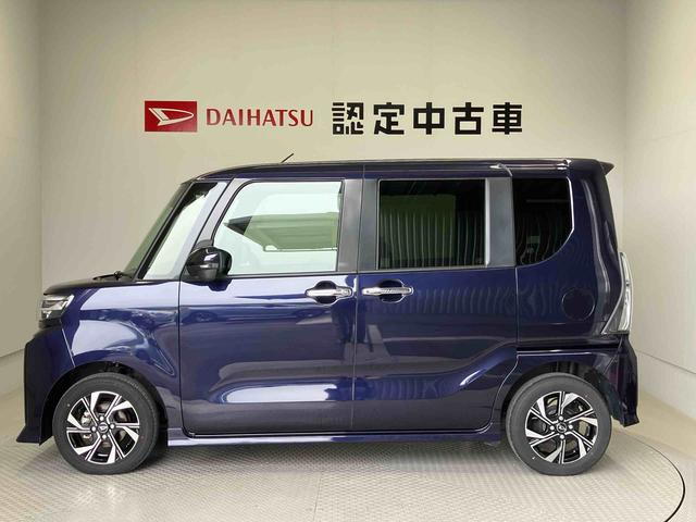 タントカスタムＸスマートアシスト搭載　パノラマモニター対応　後席両側電動スライドドア　オートエアコン　オートライト　キーフリー　アイドリングストップ　ＡＢＳ（熊本県）の中古車