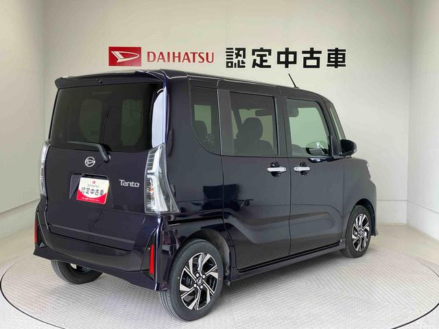 タントカスタムＸスマートアシスト搭載　パノラマモニター対応　後席両側電動スライドドア　オートエアコン　オートライト　キーフリー　アイドリングストップ　ＡＢＳ（熊本県）の中古車