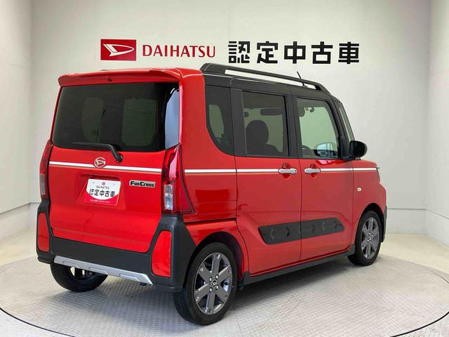タントファンクロスターボスマートアシスト搭載　パノラマモニター対応　後席両側電動スライドドア　オートエアコン　オートライト　キーフリー　アイドリングストップ　ＡＢＳ（熊本県）の中古車