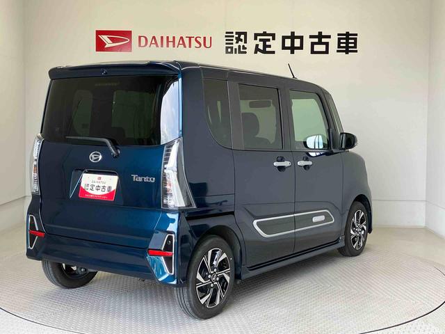 タントカスタムＸスタイルセレクションスマートアシスト搭載　バックカメラ付き　後席両側電動スライドドア　オートエアコン　おーとらいと　キーフリー　アイドリングストップ　ＡＢＳ　電動ドアミラー（熊本県）の中古車
