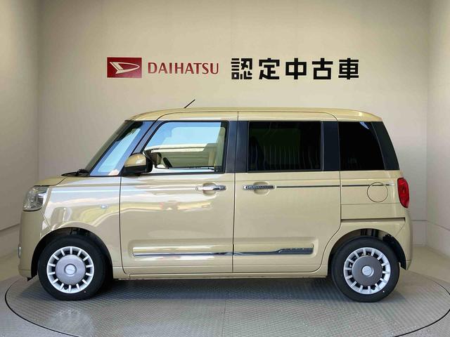 ムーヴキャンバスセオリーＧターボスマートアシスト搭載　後席両側電動スライドドア　パノラマモニター対応　オートエアコン　オートライト　キーフリー　アイドリングストップ　ＡＢＳ　電動ドアミラー（熊本県）の中古車