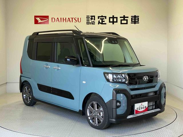 タントファンクロスターボスマートアシスト搭載　パノラマモニター対応　後席両側電動スライドドア　オートエアコン　オートライト　キーフリー　アイドリングストップ　ＡＢＳ　電動ドアミラー（熊本県）の中古車