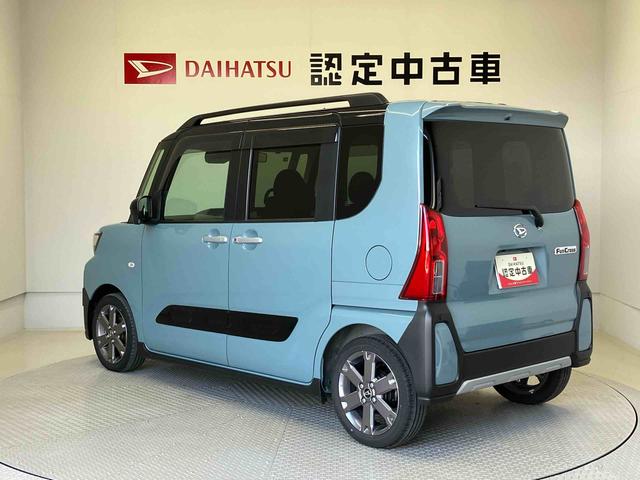 タントファンクロスターボスマートアシスト搭載　パノラマモニター対応　後席両側電動スライドドア　オートエアコン　オートライト　キーフリー　アイドリングストップ　ＡＢＳ　電動ドアミラー（熊本県）の中古車