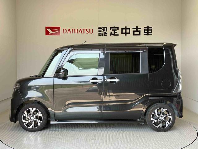タントカスタムＸセレクションスマートアシスト搭載　後席両側電動スライドドア　パノラマモニター対応　オートエアコン　オートライト　キーフリー　アイドリングストップ　ＡＢＳ　電動ドアミラー（熊本県）の中古車