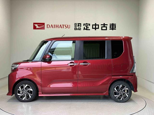 タントカスタムＸスマートアシスト搭載　パノラマモニター対応　後席両側電動スライドドア　オートエアコン　オートライト　キーフリー　アイドリングストップ　ＡＢＳ　電動ドアミラー（熊本県）の中古車
