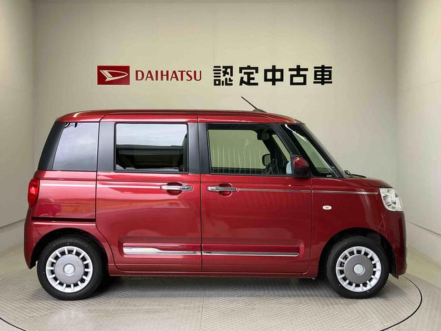 ムーヴキャンバスセオリーＧスマートアシスト搭載　後席両側電動スライドドア　パノラマモニター対応　オートエアコン　オートライト　キーフリー　アイドリングストップ　ＡＢＳ　電動ドアミラー（熊本県）の中古車