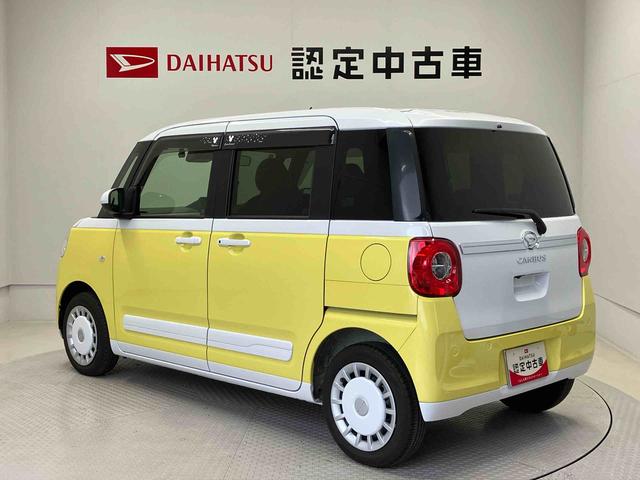 ムーヴキャンバスストライプスＧスマートアシスト搭載　パノラマモニター対応　後席両側電動スライドドア　オートエアコン　オートライト　キーフリー　アイドリングストップ　ＡＢＳ　電動ドアミラー（熊本県）の中古車