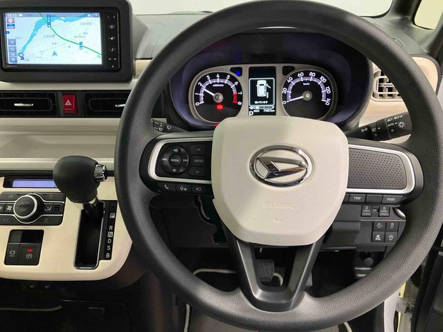 ムーヴキャンバスストライプスＧスマートアシスト搭載　パノラマモニター対応　後席両側電動スライドドア　オートエアコン　オートライト　キーフリー　アイドリングストップ　ＡＢＳ　電動ドアミラー（熊本県）の中古車