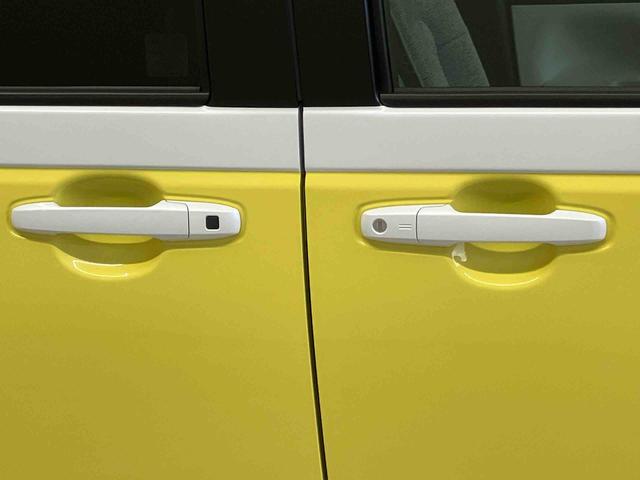 ムーヴキャンバスストライプスＧスマートアシスト搭載　パノラマモニター対応　後席両側電動スライドドア　オートエアコン　オートライト　キーフリー　アイドリングストップ　ＡＢＳ　電動ドアミラー（熊本県）の中古車