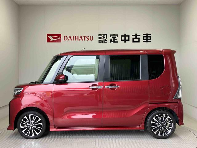 タントカスタムＲＳスマートアシスト搭載　バックカメラ付き　後席両側スライドドア　オートエアコン　オートライト　キーフリー　アイドリングストップ　ＡＢＳ　電動ドアミラー（熊本県）の中古車