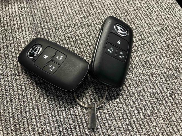 ムーヴキャンバスストライプスＸスマートアシスト搭載　後席両側電動スライドドア　バックカメラ付き　オートエアコン　オートライト　キーフリー　アイドリングストップ　ＡＢＳ　電動ドアミラー（熊本県）の中古車