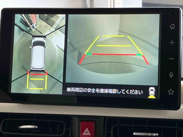ムーヴキャンバスストライプスＧターボスマートアシスト搭載　後席両側電動スライドドア　パノラマモニター対応　オートエアコン　オートライト　キーフリー　アイドリングストップ　ＡＢＳ　電動ドアミラー（熊本県）の中古車