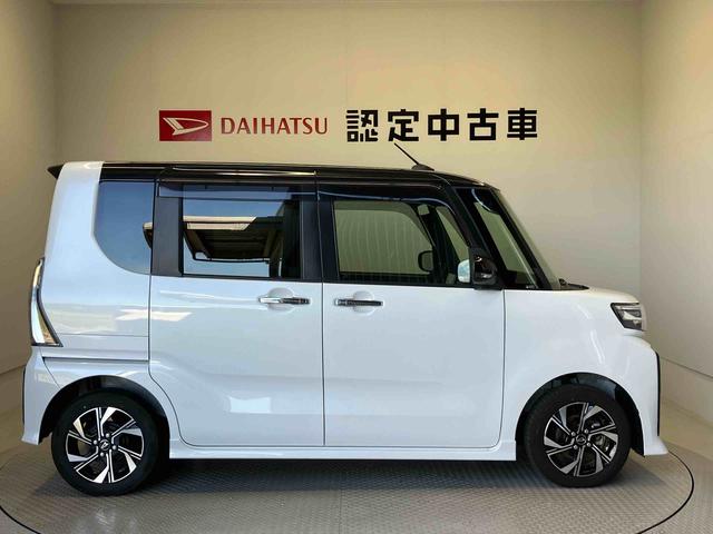 タントカスタムＸスマートアシスト搭載　後席両側電動スライドドア　バックカメラ付き　オートエアコン　オートライト　キーフリー　アイドリングストップ　ＡＢＳ　電動ドアミラー（熊本県）の中古車