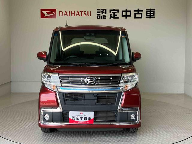 タントカスタムＸトップエディションＶＳ　ＳＡIIIスマートアシスト搭載　パノラマモニター対応　後席両側電動スライドドア　オートエアコン　オートライト　キーフリー　アイドリングストップ　ＡＢＳ　電動ドアミラー（熊本県）の中古車