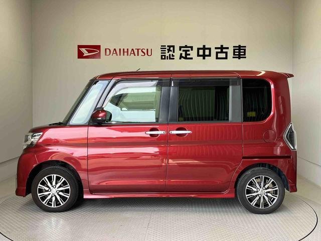 タントカスタムＸトップエディションＶＳ　ＳＡIIIスマートアシスト搭載　パノラマモニター対応　後席両側電動スライドドア　オートエアコン　オートライト　キーフリー　アイドリングストップ　ＡＢＳ　電動ドアミラー（熊本県）の中古車