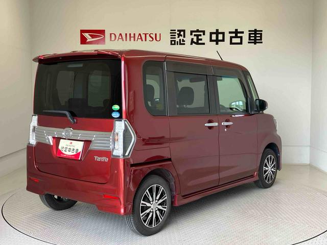 タントカスタムＸトップエディションＶＳ　ＳＡIIIスマートアシスト搭載　パノラマモニター対応　後席両側電動スライドドア　オートエアコン　オートライト　キーフリー　アイドリングストップ　ＡＢＳ　電動ドアミラー（熊本県）の中古車