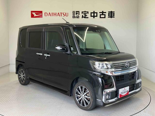 タントカスタムＸ　トップエディションＳＡIIIスマートアシスト搭載　バックカメラ付き　後席両側電動スライドドア　オートエアコン　オートライト　キーフリー　アイドリングストップ　ＡＢＳ　電動ドアミラー（熊本県）の中古車