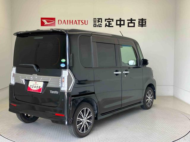 タントカスタムＸ　トップエディションＳＡIIIスマートアシスト搭載　バックカメラ付き　後席両側電動スライドドア　オートエアコン　オートライト　キーフリー　アイドリングストップ　ＡＢＳ　電動ドアミラー（熊本県）の中古車