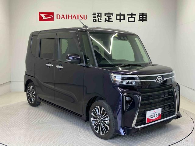 タントカスタムＲＳスマートアシスト搭載　バックカメラ付き　後席両側電動スライドドア　オートエアコン　オートライト　キーフリー　アイドリングストップ　ＡＢＳ　電動ドアミラー（熊本県）の中古車