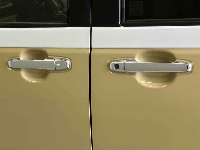 ムーヴキャンバスストライプスＧスマートアシスト搭載　後席両側電動スライドドア　パノラマモニター対応　オートエアコン　オートライト　キーフリー　アイドリングストップ　ＡＢＳ　電動ドアミラー（熊本県）の中古車