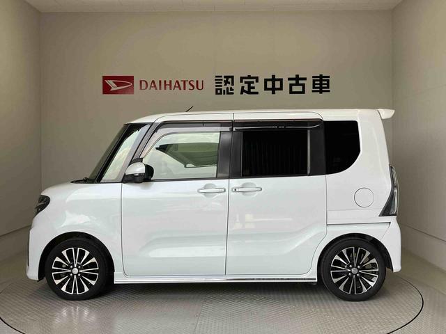 タントカスタムＲＳスマートアシスト搭載　パノラマモニター対応　後席両側電動スライドドア　オートエアコン　オートライト　キーフリー　アイドリングストップ　ＡＢＳ　電動ドアミラー（熊本県）の中古車