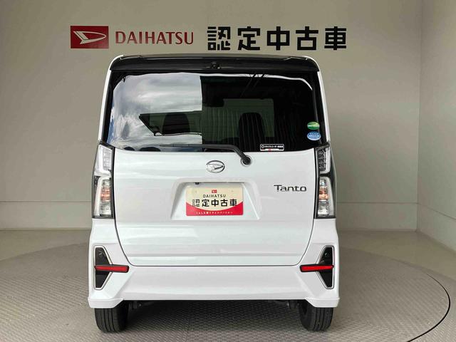 タントカスタムＸセレクションスマートアシスト搭載　パノラマモニター対応　後席両側電動スライドドア　オートエアコン　オートライト　キーフリー　アイドリングストップ　ＡＢＳ　電動ドアミラー（熊本県）の中古車