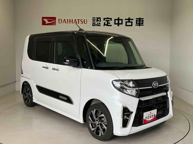 タントカスタムＸセレクションスマートアシスト搭載　パノラマモニター対応　後席両側電動スライドドア　オートエアコン　オートライト　キーフリー　アイドリングストップ　ＡＢＳ　電動ドアミラー（熊本県）の中古車
