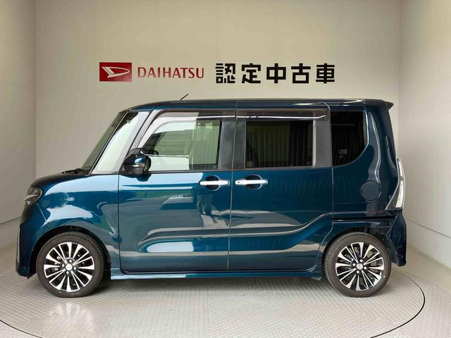 タントカスタムＲＳセレクションスマートアシスト搭載　パノラマモニター対応　後席両側電動スライドドア　オートエアコン　オートライト　キーフリー　アイドリングストップ　ＡＢＳ　電動ドアミラー（熊本県）の中古車