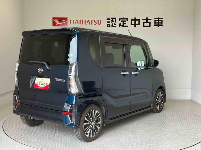 タントカスタムＲＳセレクションスマートアシスト搭載　パノラマモニター対応　後席両側電動スライドドア　オートエアコン　オートライト　キーフリー　アイドリングストップ　ＡＢＳ　電動ドアミラー（熊本県）の中古車