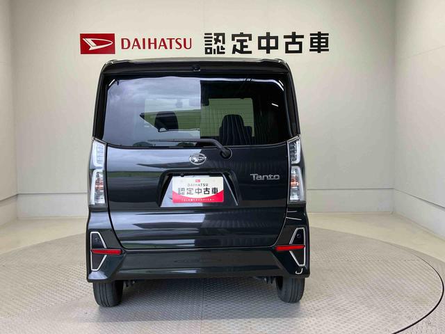 タントカスタムＸセレクションスマートアシスト搭載　後席両側電動スライドドア　バックカメラ付き　オートエアコン　オートライト　キーフリー　アイドリングストップ　ＡＢＳ　電動ドアミラー（熊本県）の中古車