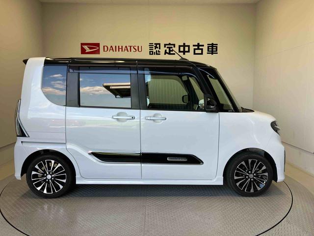 タントカスタムＲＳセレクションスマートアシスト搭載　後席両側電動スライドドア　バックカメラ付き　オートエアコン　オートライト　キーフリー　アイドリングストップ　ＡＢＳ　電動ドアミラー（熊本県）の中古車