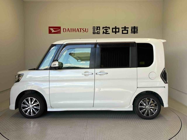 タントカスタムＸ　トップエディションＳＡIIスマートアシスト搭載　バックカメラ付き　後席両側スライドドア（片側電動）　オートエアコン　オートライト　キーフリー　アイドリングストップ　ＡＢＳ　電動ドアミラー（熊本県）の中古車