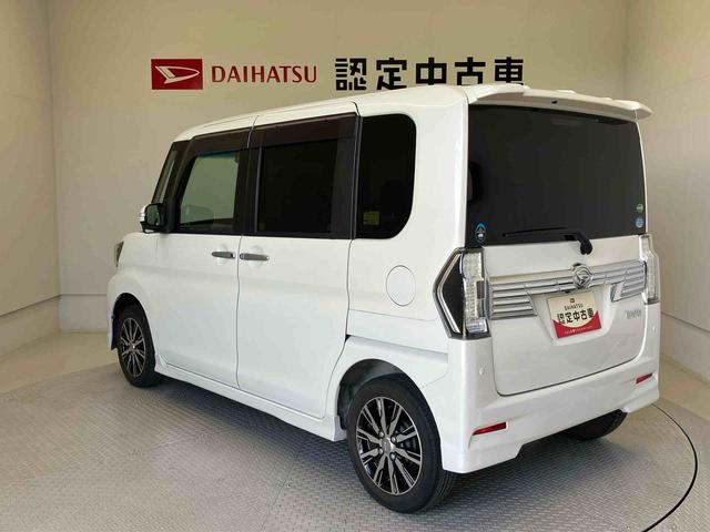 タントカスタムＸ　トップエディションＳＡIIスマートアシスト搭載　バックカメラ付き　後席両側スライドドア（片側電動）　オートエアコン　オートライト　キーフリー　アイドリングストップ　ＡＢＳ　電動ドアミラー（熊本県）の中古車
