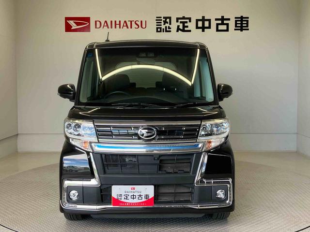 タントカスタムＲＳ　トップエディションＶＳ　ＳＡIIIスマートアシスト搭載　パノラマモニター対応　後席両側電動スライドドア　オートエアコン　オートライト　キーフリー　アイドリングストップ　ＡＢＳ　電動ドアミラー（熊本県）の中古車