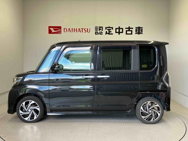 タントカスタムＲＳ　トップエディションＶＳ　ＳＡIIIスマートアシスト搭載　パノラマモニター対応　後席両側電動スライドドア　オートエアコン　オートライト　キーフリー　アイドリングストップ　ＡＢＳ　電動ドアミラー（熊本県）の中古車