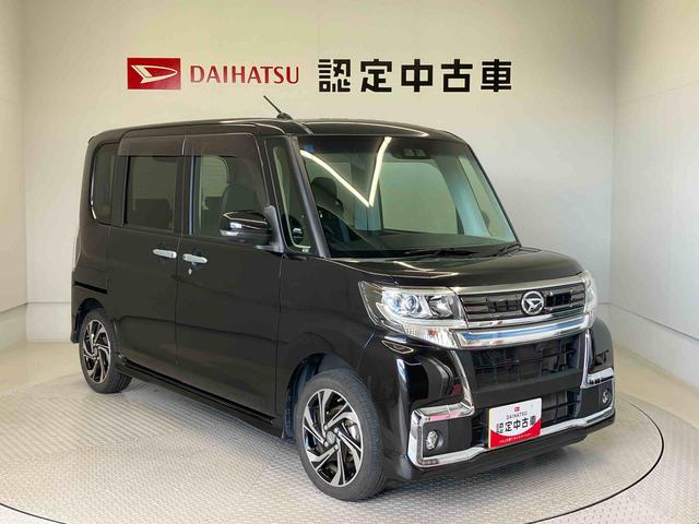 タントカスタムＲＳ　トップエディションＶＳ　ＳＡIIIスマートアシスト搭載　パノラマモニター対応　後席両側電動スライドドア　オートエアコン　オートライト　キーフリー　アイドリングストップ　ＡＢＳ　電動ドアミラー（熊本県）の中古車