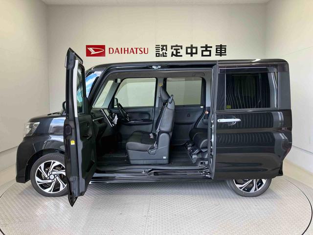 タントカスタムＲＳ　トップエディションＶＳ　ＳＡIIIスマートアシスト搭載　パノラマモニター対応　後席両側電動スライドドア　オートエアコン　オートライト　キーフリー　アイドリングストップ　ＡＢＳ　電動ドアミラー（熊本県）の中古車