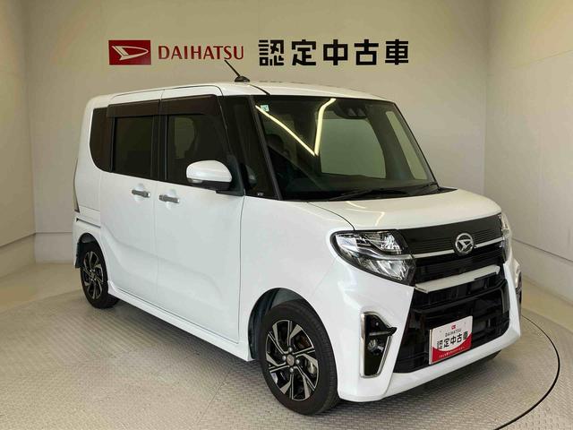タントカスタムＸスマートアシスト搭載　パノラマモニター対応　後席両側電動スライドドア　オートエアコン　オートライト　キーフリー　アイドリングストップ　ＡＢＳ　電動ドアミラー（熊本県）の中古車