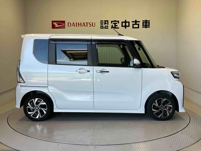 タントカスタムＸスマートアシスト搭載　後席両側電動スライドドア　パノラマモニター対応　オートエアコン　オートライト　キーフリー　アイドリングストップ　ＡＢＳ　電動ドアミラー（熊本県）の中古車